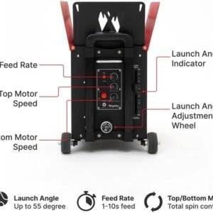Nisplay Portable Tennis Ball Machine (26lbs) - Image 3