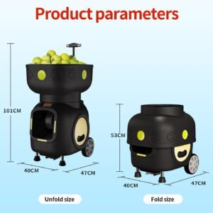 Buy Siboasi SS-T3 Tennis Ball Machine – High Speed, Battery Remote Stable Feed Buy Siboasi SS-T3 Tennis Ball Machine – High Speed, Battery Remote Stable Feed - Image 2