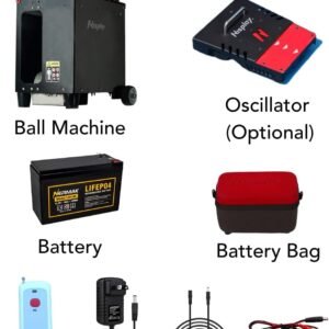 Nisplay Portable Tennis Ball Machine (26lbs) - Image 6