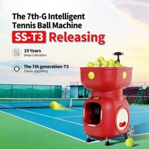 Buy Siboasi SS-T3 Tennis Ball Machine – High Speed, Battery Remote Stable Feed Buy Siboasi SS-T3 Tennis Ball Machine – High Speed, Battery Remote Stable Feed - Image 8