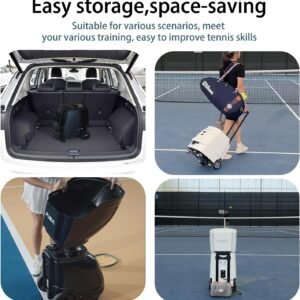 Buy PT-Smart Tennis Ball Machine 12 Training Modes APP Control Custom Programming Portable | Rendan Sport Shop Buy PT-Smart Tennis Ball Machine 12 Training Modes APP Control Custom Programming Portable | Rendan Sport Shop - Image 5