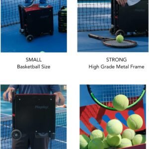Nisplay Portable Tennis Ball Machine (26lbs) - Image 7