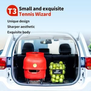 Buy Siboasi SS-T3 Tennis Ball Machine – High Speed, Battery Remote Stable Feed Buy Siboasi SS-T3 Tennis Ball Machine – High Speed, Battery Remote Stable Feed - Image 7