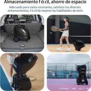 Buy PUSUN PT-9001 Tennis Ball Machine - 150+ Ball APP Remote Intelligent Training - Image 7