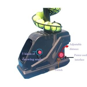 Anbt Portable Tennis Ball Machine – Plug-In & Battery Powered | 50 Ball Capacity | Buy at Rendan Sport Shop Anbt Portable Tennis Ball Machine – Plug-In & Battery Powered | 50 Ball Capacity | Buy at Rendan Sport Shop - Image 6