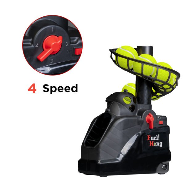 Furlihong 6802BH 2-in-1 Baseball and Tennis Ball Launcher – Battery or AC Powered