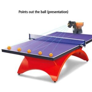 GDAE10 Table Tennis Robot – 36W Automatic Ping Pong Ball Machine, 120 Ball Capacity with Wired Remote | Rendan Sport Shop GDAE10 Table Tennis Robot – 36W Automatic Ping Pong Ball Machine, 120 Ball Capacity with Wired Remote | Rendan Sport Shop - Image 6