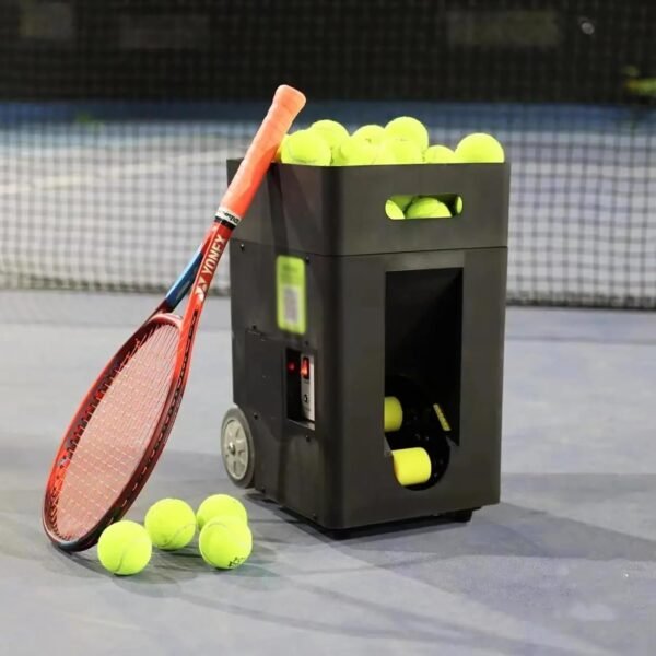 Buy Tennis Ball Machine Practice Launcher 50 Ball Adjustable Angle Speed | Rendan Sport Shop