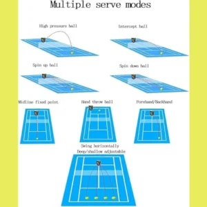MAHWER Portable Automatic Tennis Ball Launcher with APP Remote MAHWER Portable Automatic Tennis Ball Launcher with APP Remote - Image 8