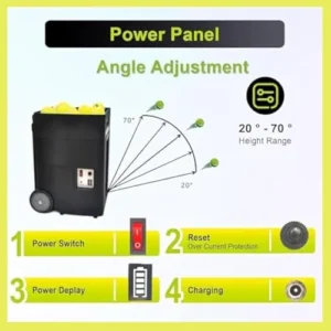 MAHWER Portable Automatic Tennis Ball Launcher with APP Remote MAHWER Portable Automatic Tennis Ball Launcher with APP Remote - Image 3