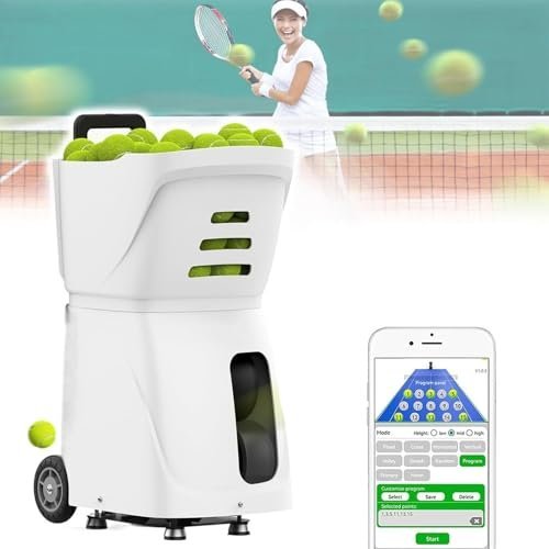 MAHWER Tennis Ball Tosser for Self-Play
