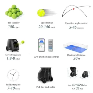 Buy PT 9001 Professional Padel Ball Machine - Image 4