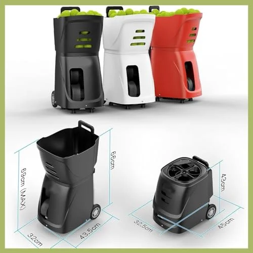 Buy Portable Automatic Ball Launcher – APP Control, 100 Ball Capacity.