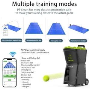 PT Smart Tennis Ball Machine – APP-Controlled Personal Coach for Every Skill Level PT Smart Tennis Ball Machine – APP-Controlled Personal Coach for Every Skill Level - Image 4