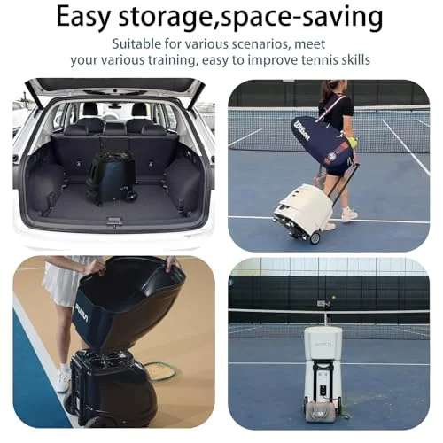 PT Smart Tennis Ball Machine – APP-Controlled Personal Coach for Every Skill Level