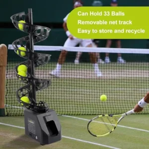 Buy Portable Tennis Ball Thrower – Plug-In Automatic Serving Machine, 33 Ball Capacity Buy Portable Tennis Ball Thrower – Plug-In Automatic Serving Machine, 33 Ball Capacity - Image 6