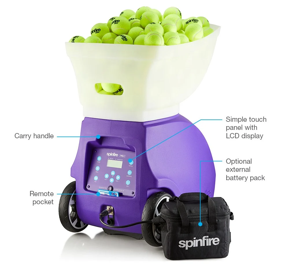 Best-Known Spinfire Pro 2 Tennis Ball Machine Review. Spinfire Pro 2 Tennis Ball Machine Buy Spinfire Pro 2 Tennis Ball Machine