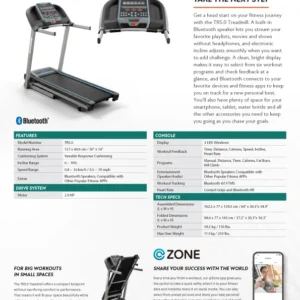 Horizon TR5 Treadmill Horizon TR5 Treadmill - Image 9