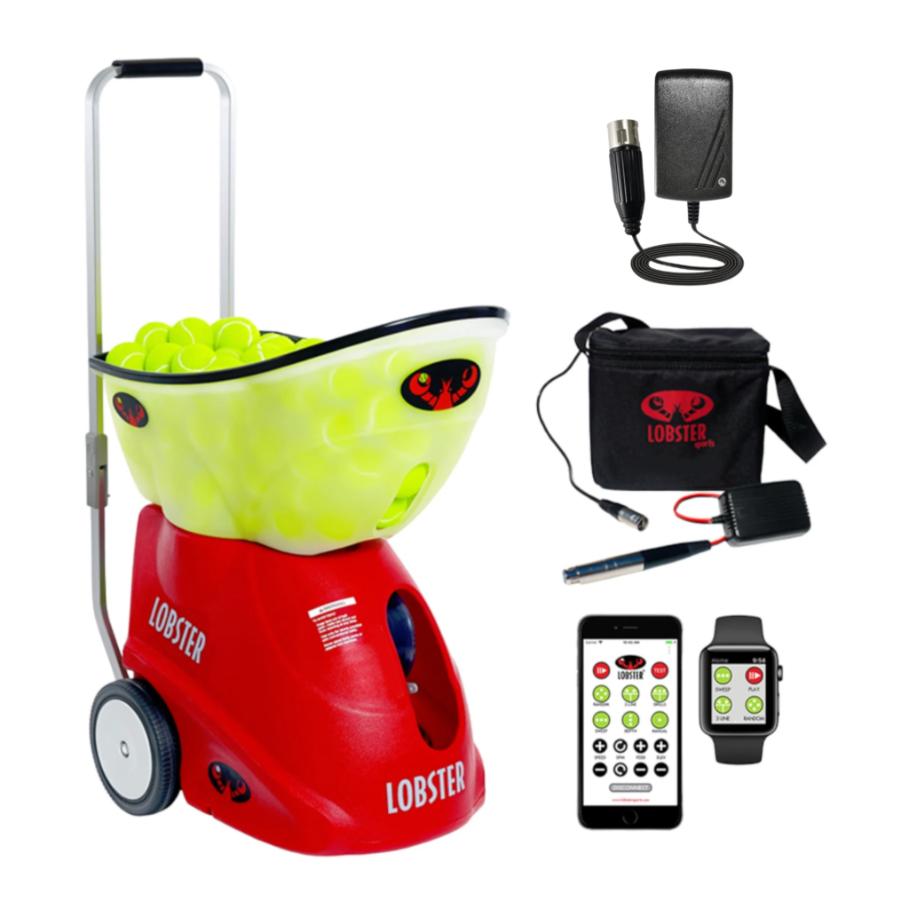 Lobster Sports Elite Grand Four Tennis Ball Machine