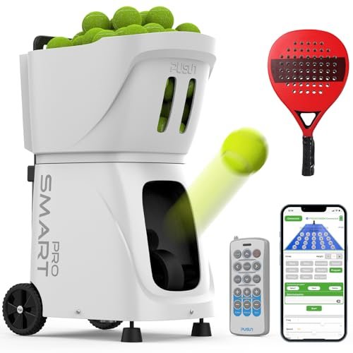 41MIuzbkUgL._SL500_ PUSUN Padel Smart PRO Padel Ball Machine