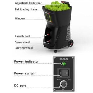 PUSUN Padel Smart PRO Padel Ball Machine for Sale PUSUN Padel Smart PRO Padel Ball Machine for Sale - Image 4