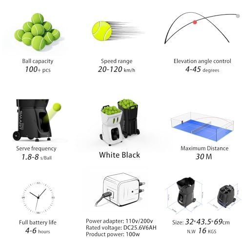 PUSUN Padel Smart PRO Padel Ball Machine for Sale