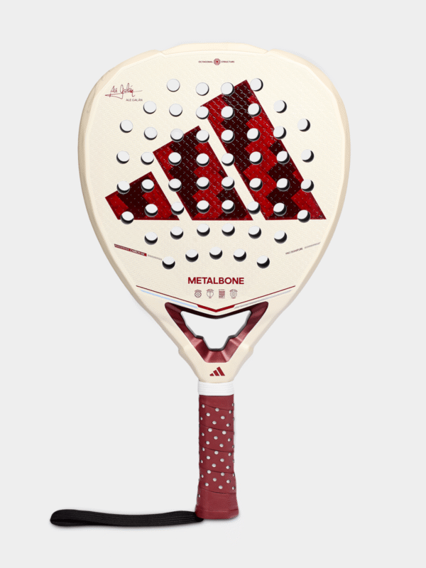 226696588-1200-1600 adidas Metalbone Reserve 2026 Cream/Red Padel Racket