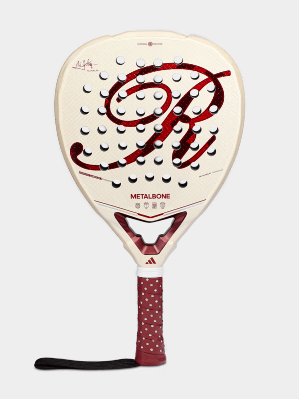 Adidas Metalbone Reserve 2026 Cream/Red Padel Racket
