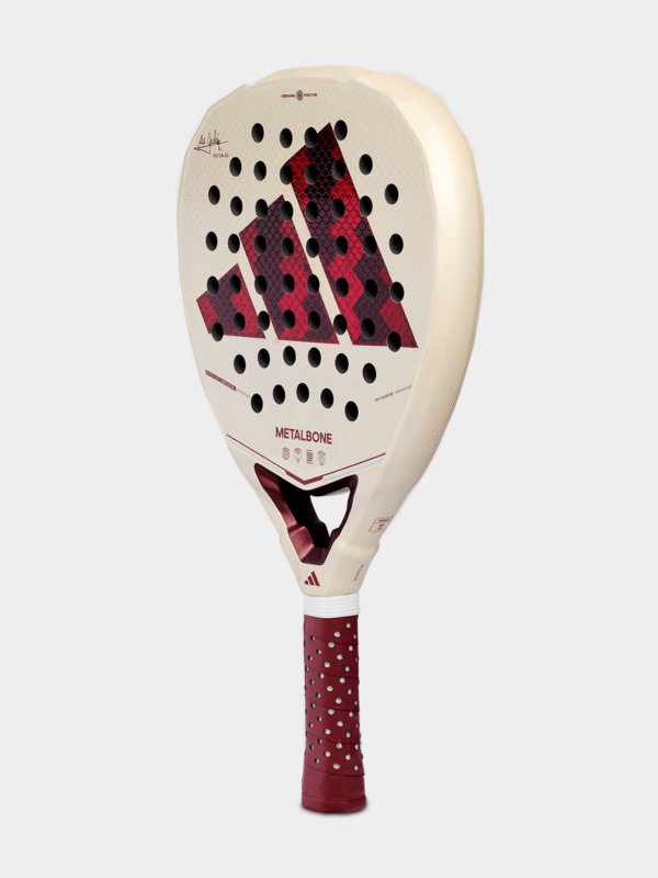 Adidas Metalbone Reserve 2026 Cream/Red Padel Racket