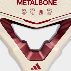 Adidas Metalbone Reserve 2026 Cream/Red Padel Racket Adidas Metalbone Reserve 2026 Cream/Red Padel Racket - Image 6