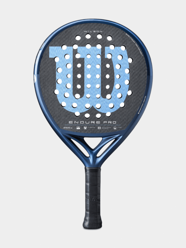 226926620-1200-1600 Wilson Endure Pro V1 Black/Blue Padel Racket