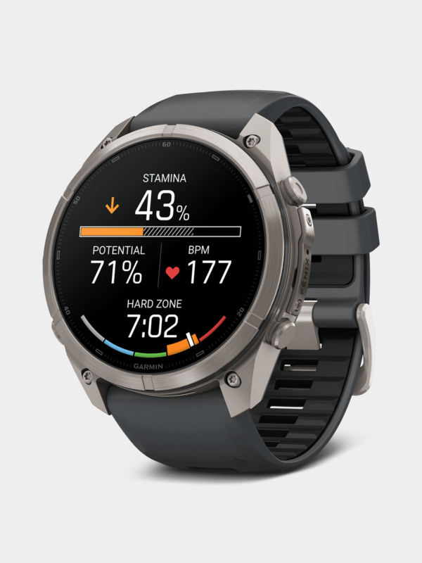 228432224-1200-1600 Garmin Fenix 9 Pro 51mm inReach TI Graphite/Black Smartwatch