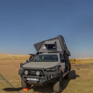 Cloud Camper Kalbarri Z 4-Person Hard Shell Roof-top tent for 4WD Camping (With Solar Panel Bracket, Mattress and Ladder) - Image 13