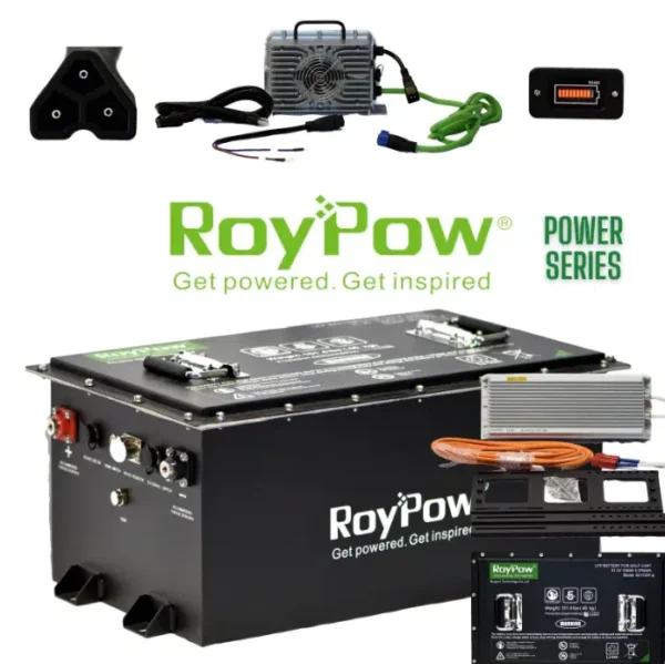 roypow-power-series RoyPow 48V 105Ah Lithium Golf Cart Battery – Power Series – S51105P